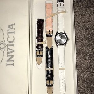 Invicta watch with bands